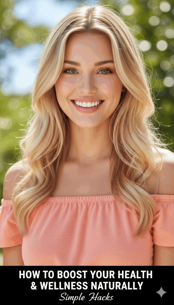 How to Boost Your Health and Wellness Naturally Simple Hacks