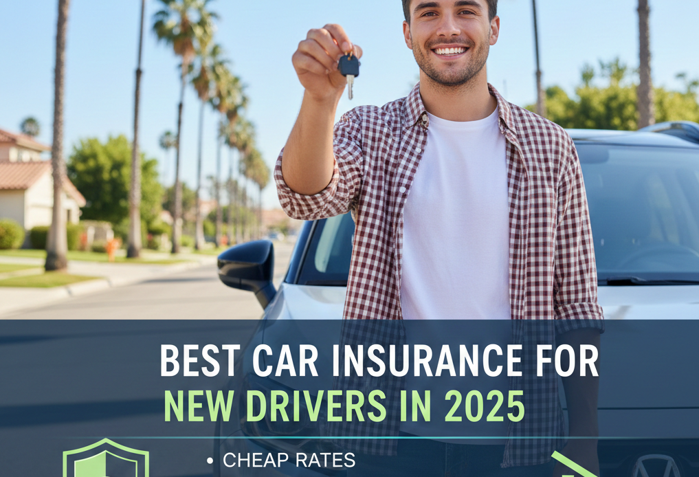 Best Car Insurance for New Drivers in 2025 (Cheap Rates, Discounts & Top Companies)