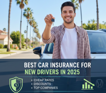 Best Car Insurance for New Drivers in 2025 (Cheap Rates, Discounts & Top Companies)