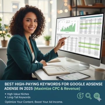 Best High-Paying Keywords for Google AdSense in 2025 (Maximize CPC & Revenue)