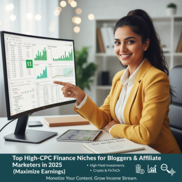 Top High-CPC Finance Niches for Bloggers & Affiliate Marketers in 2025 (Maximize Earnings)