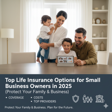 Top Life Insurance Options for Small Business Owners in 2025 (Protect Your Family & Business)