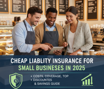 Cheap Liability Insurance for Small Businesses in 2025 (Costs, Coverage, Top Companies & Savings Guide)